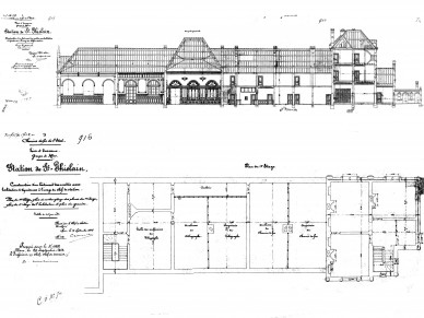 Saint-Ghislain plan gare 1888.jpg